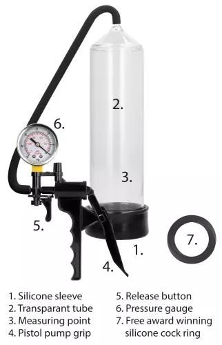 Beginner Penis Pump with Controller 21 x 5.5cm – 10/11