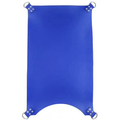 Leather Sling 4 Points Blue