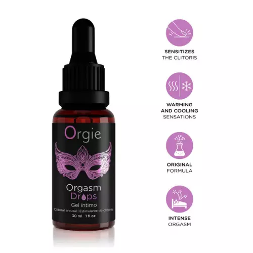 Stimulierendes Gel für Klitoris Orgasm Drops 30ml – 3/4