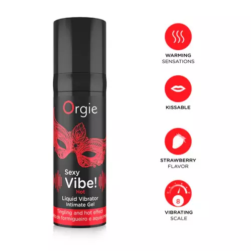 Stimulationsgel Sexy Vibe Hot 15ml – 3/4