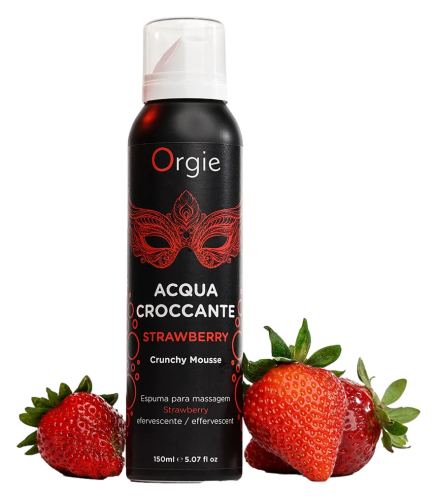 Acqua Croccante Strawberry Massage Mousse 150 mL