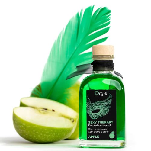 Sexy Therapy Apple Kissable Massage Oil 100ml