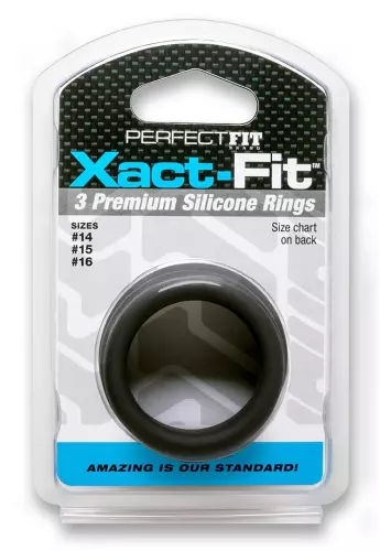 3er Set Penisringe Xact-Fit S-M – 2/2