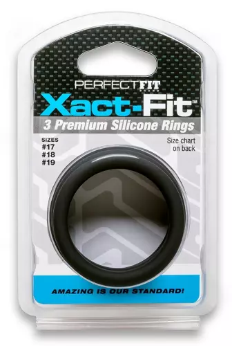 3er Set Penisringe Xact-Fit M-L – 2/2