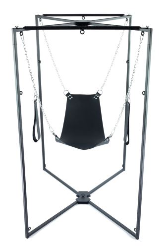 Sling Kit Leather Triangle Black Frame Black
