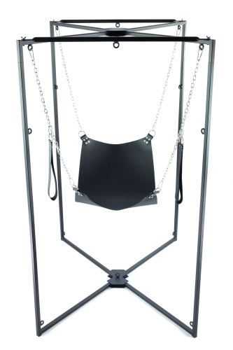 Sling Kit Leather Square Black Frame Black