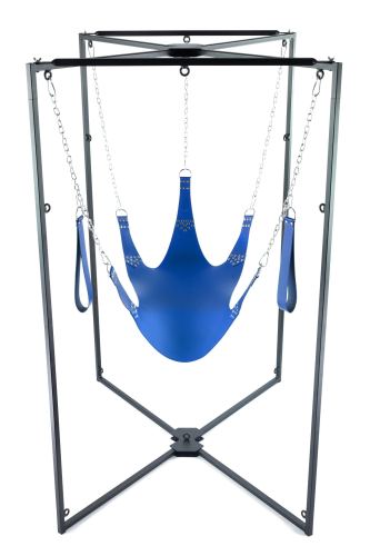 Sling Kit Leather 5-Point Blue Frame Black