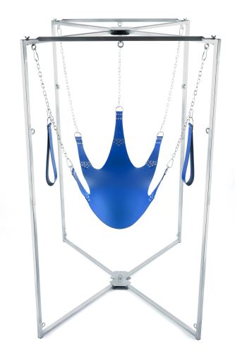 Sling Kit Leather 5-Point Blue Frame Grey