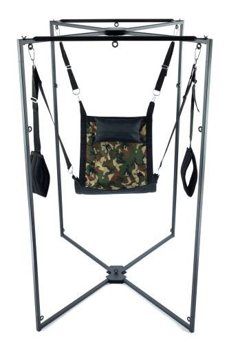 Sling Kit Fabric Square Camouflage Frame Black