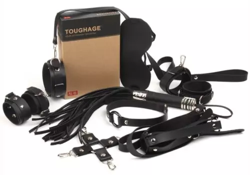 BDSM Bondage Set Obedience 10-teilig Schwarz – 2/2