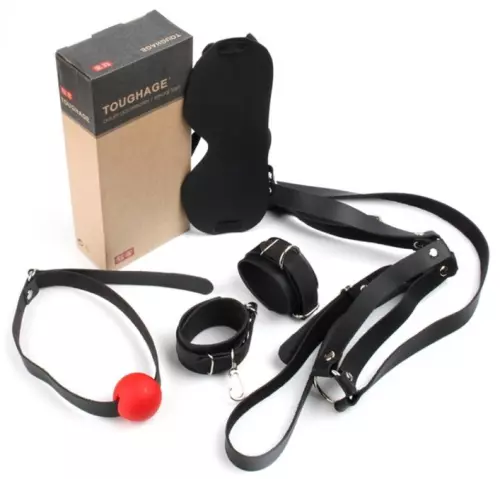 BDSM Einsteigerset OBEDIENCE 4 Teile Schwarz – 2/2