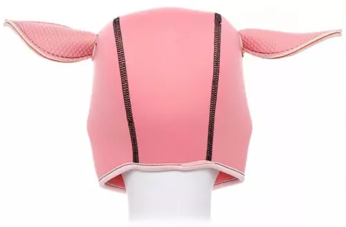 Schweinekopf Maske Pig Hood Rosa – 3/5