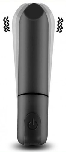 Mini Vibrator Further 8.6 x 1.8cm Black
