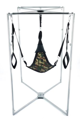 Sling Kit Fabric Triangle Camouflage Frame Grey
