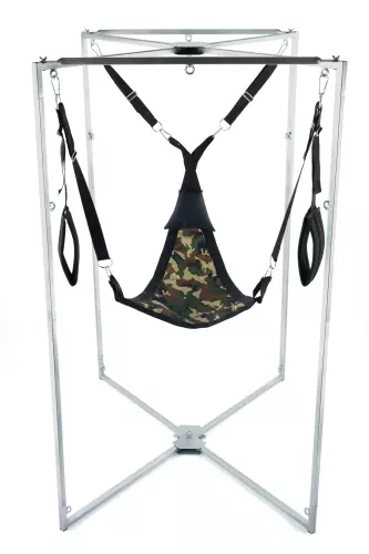 Sling-Set Stoff Dreieck Camouflage Gestell Grau – 2/2
