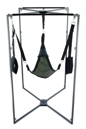 Sling Kit Fabric Triangle Khaki-Black Frame Black