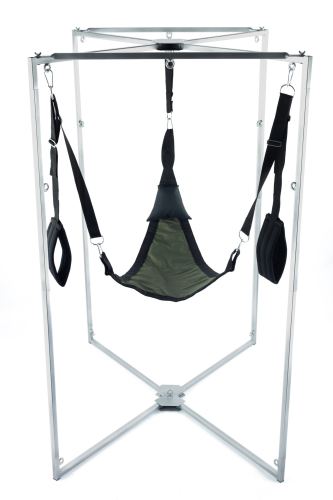 Sling Kit Fabric Triangle Khaki-Black Frame Grey