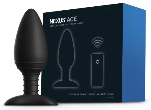 Vibierender Butt Plug Nexus Ace Large 12 x 5cm – 4/4