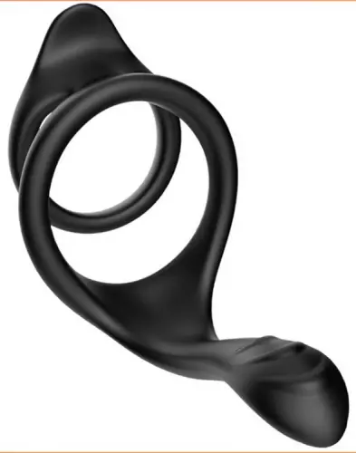Doppelter Stimulationsring Silikon – 4/4