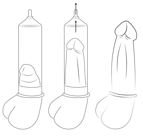 Penispumpe Masturbator Cyber Pump 22 x 6cm – 10/13