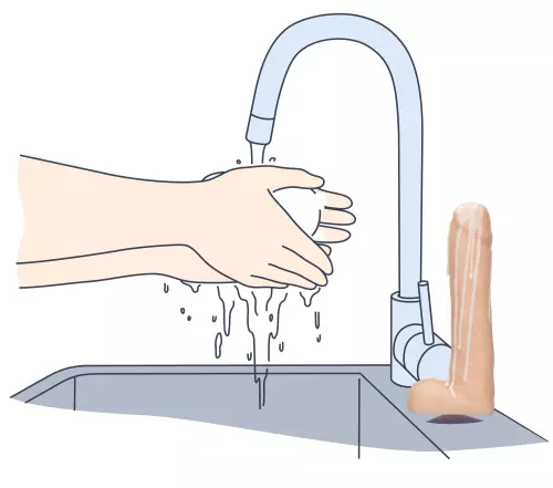 Seife Penis mit Sperma Dicky Chair – 5/7