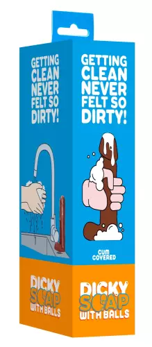 Seife Penis mit Sperma Dicky Braun – 2/7