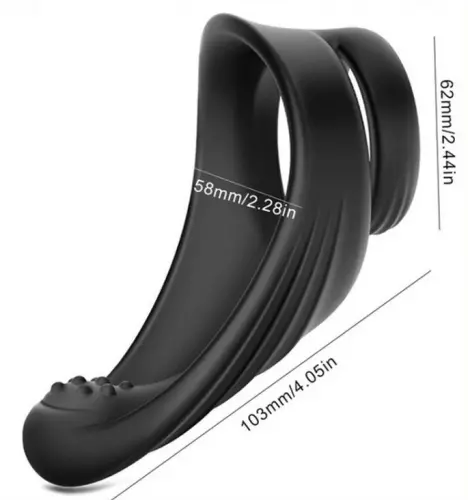 Double Cockring Dual On Silicone – 7/7