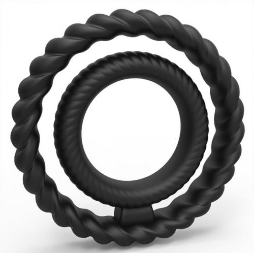 Dual Ring Double Cockring