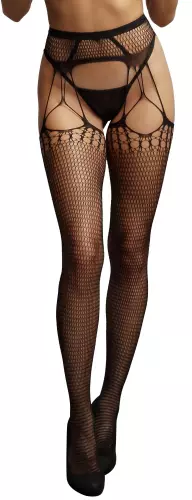Panty gescheurde look Wild Godess - Zwart – 1/6