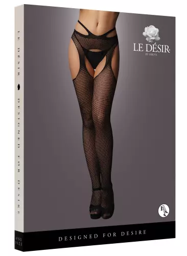 Panty met veters achter Strappy Waist - Zwart – 3/6