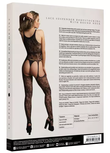 Offene Kombination Odelia - Schwarz – 4/6