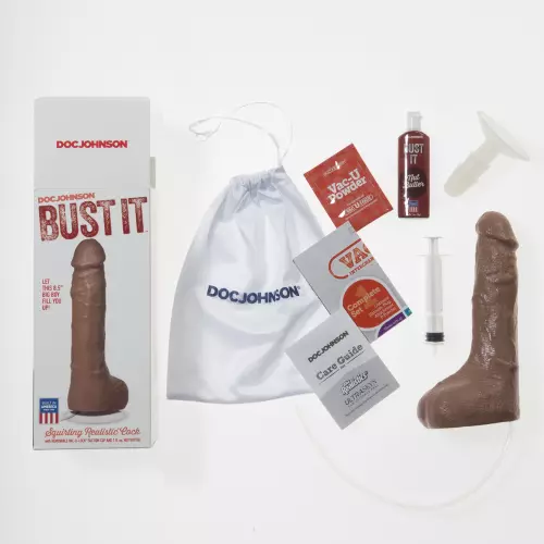 Spritzender Dildo Bust It 15 x 5.5cm Beige – 6/6