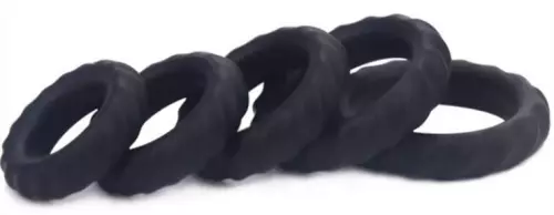 Set mit 5 Penisringen Enhance Rings Silikon – 5/6