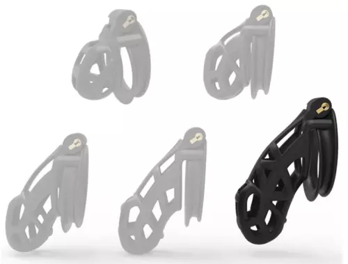 Keuschheitskäfig Solid Cobra 10 x 4cm – 2/2