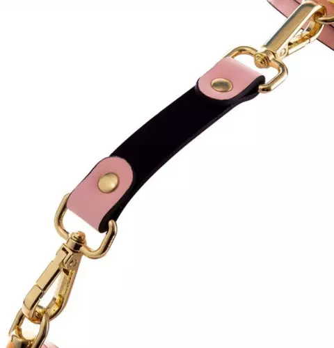 Phosphoreszierende Handgelenksmanschetten Luminous Rosa – 3/3