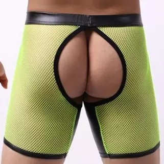 Bottomless Long OPEN IT Neon Gelb – 2/6