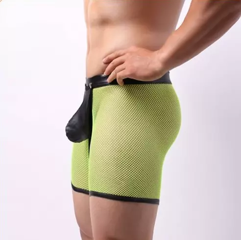 Bottomless Long OPEN IT Neon Gelb – 4/6
