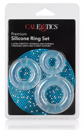 Set mit 3 transparenten Cockringen Ring Set – 2/6
