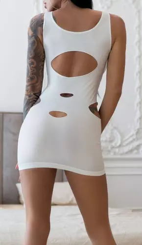 Jurk Ilyna - Wit – 4/4