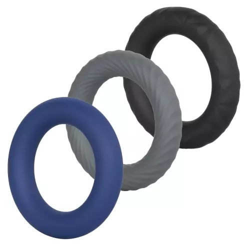 Cockrings-Set Ultraballs Oxballs Schwarz-Blau – 5/9