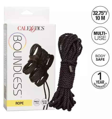 Bondage-Seil Boundless 10m Schwarz – 5/5