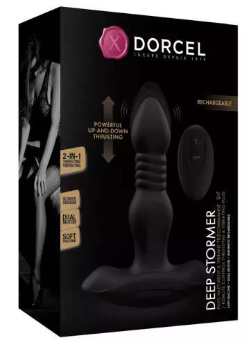 Vibierender Analplug Deep Stormer Dorcel 11,5 x 3,7cm – 2/8