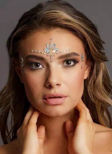 Selbstklebende Strass Dazzling Eye Contact – 1/3