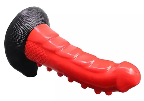 Dildo MONSTER WAVY 19 x 7cm – 3/6