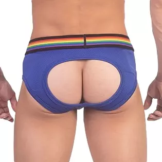 Backless PRIDE Blau – 2/5