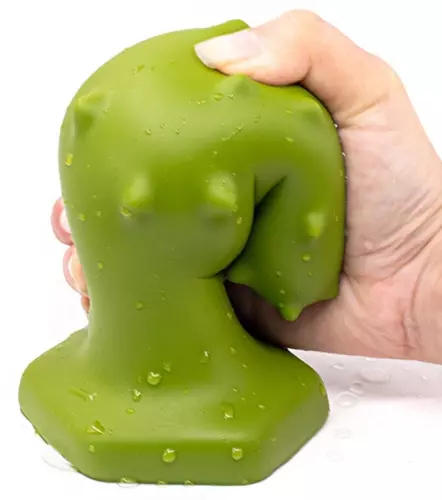 Silikon Butt Plug Monster Spike S 8 x 3,5cm Grün – 2/3
