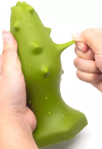 Silikon Butt Plug Monster Spike S 8 x 3,5cm Grün – 3/3