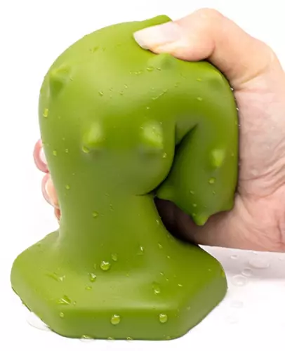 Silikon Butt Plug Monster Spike M 12 x 4,5cm Grün – 2/3