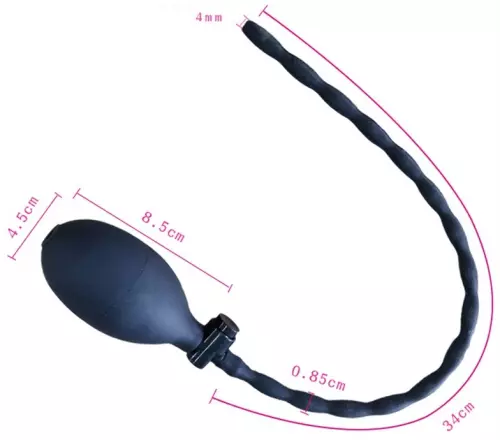 Harnröhrenstab durchstochen Blasen-Aufbläser 34cm – 6/6