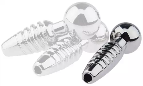 Durchbohrter Penisplug Screw 2.5cm - Durchmesser 8mm – 2/4